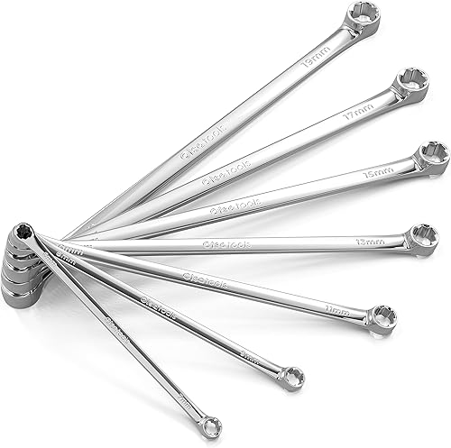 Olsa Tools Juego de llaves extractoras de pernos de 7 piezas  Llaves extractoras de extremo de caja de 6 puntos  Eliminador de pernos y tuercas