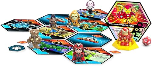 Miniatura 3 de Funko Marvel Battleworld: Serie 2 Treachery at Twilight Mega Pack , Iron Man (Spider-Island Suit)