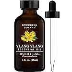 Brooklyn Botany Ylang Ylang Essential Oil - 100% Pure and Natural - Premium Grade Oil with Dropper - for Aromatherapy and Diffuser - 1 Fl Oz