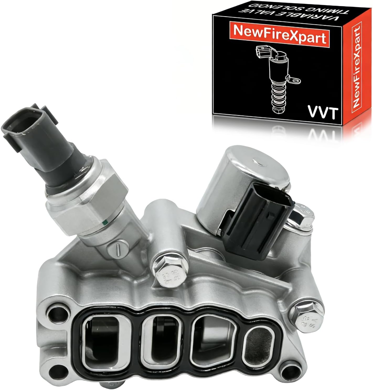 VVT Solenoid Replaces OE 15810-RKB-J01 15810RKBJ01 918-078 Compatible with Accord Odyssey Pilot V6 3.0L 3.5L Rear Camshaft Position Actuator Variable Valve Timing Solenoid