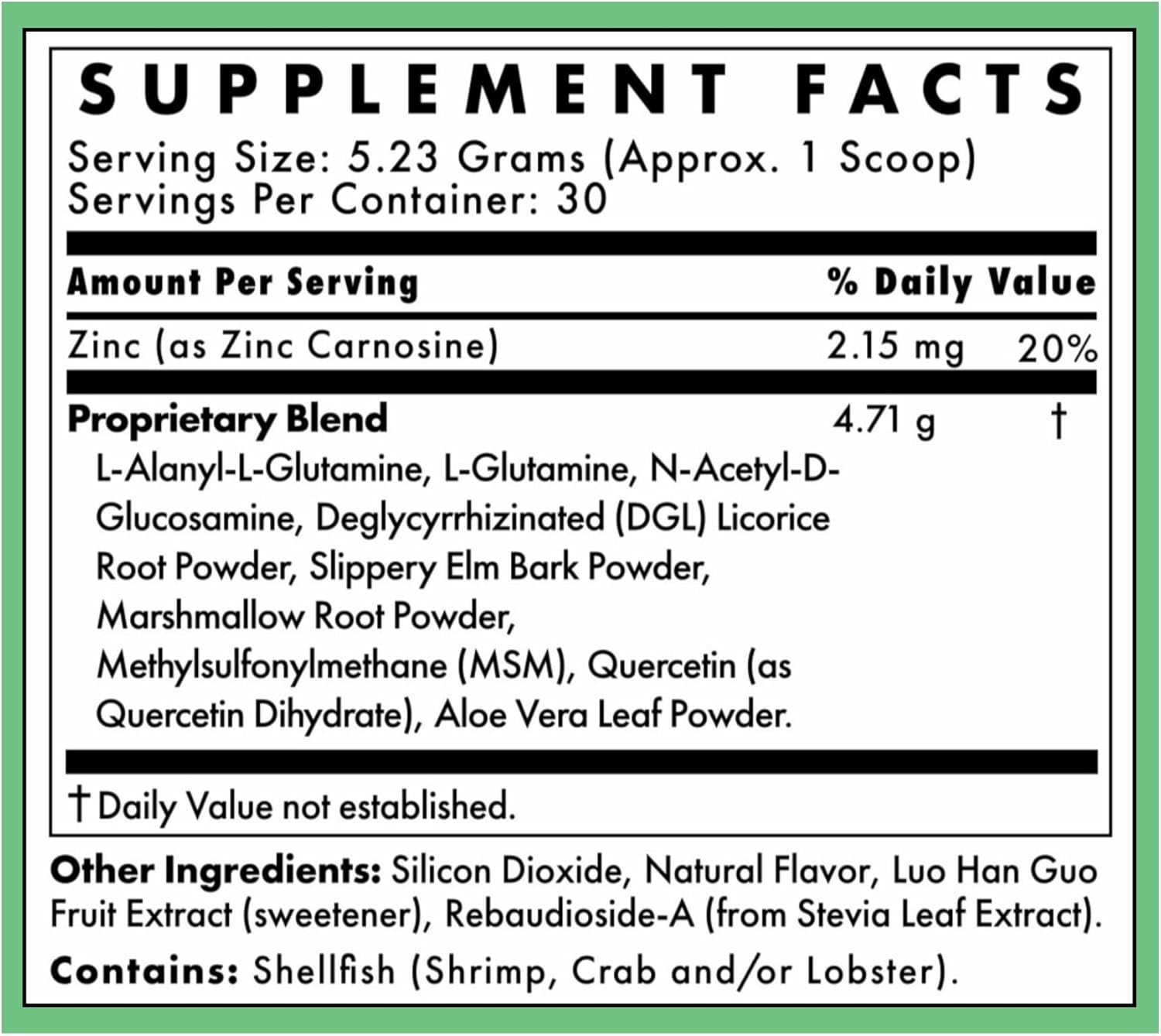 Core Correct Gut Health Powder - Formulated with L-Alanyl-L-Glutamine for Better Absorption and Healthy Intestinal Function