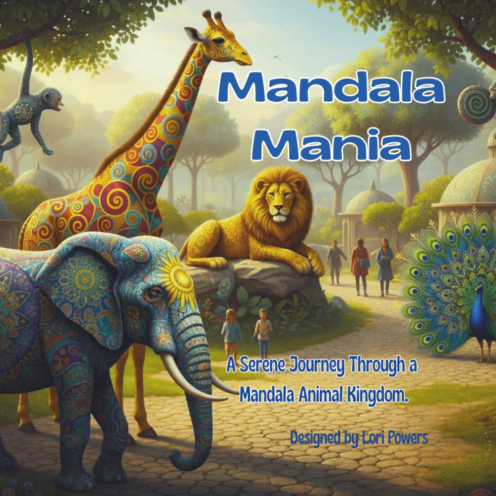 Mandala Mania: A Serene Journey Through a Mandala Animal Kingdom