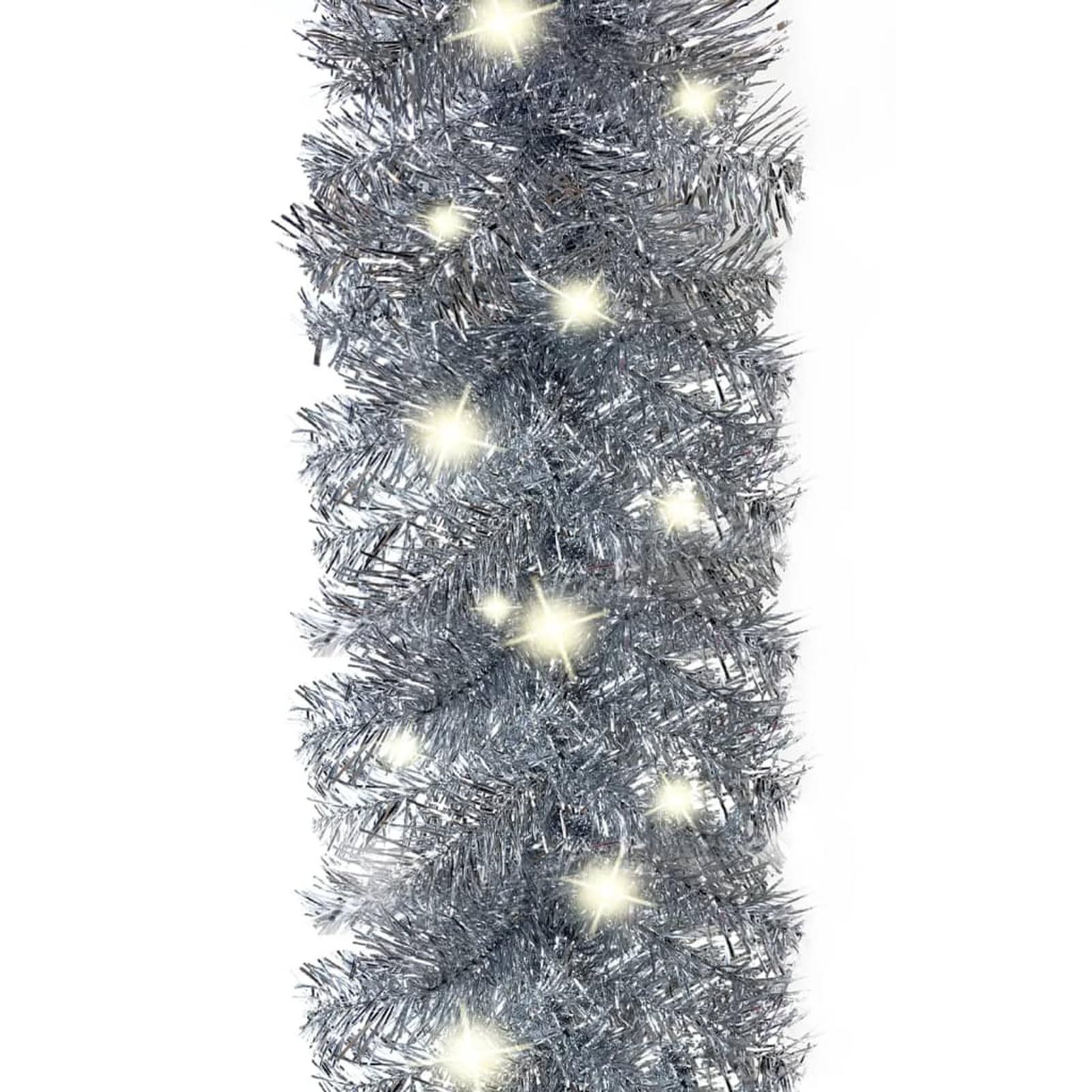 ARKEM Guirnalda de Navidad con Luces LED Plateado 20 m Adornos Navidad Balcon Decoracion Navidad