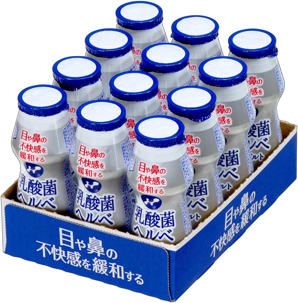 ［冷蔵］雪印メグミルク乳酸菌ヘルベヨーグルト ドリンクタイプ100g×12本