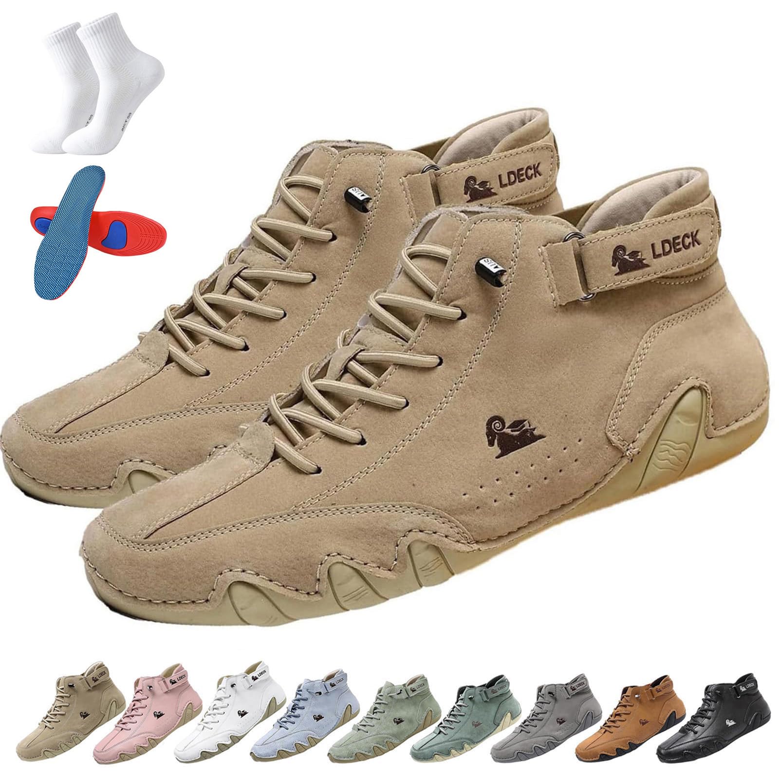 Orthopedic Shoes for Women Men Waterproof and Breathable Orthopedic Shoes Arch Support Comfort Slip On Boots