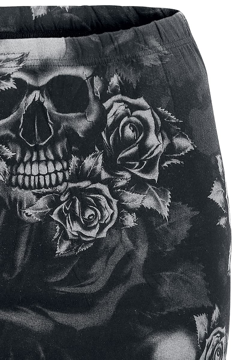 Black Premium by EMP Mujer Falda Negra y Gris en Doble Pack