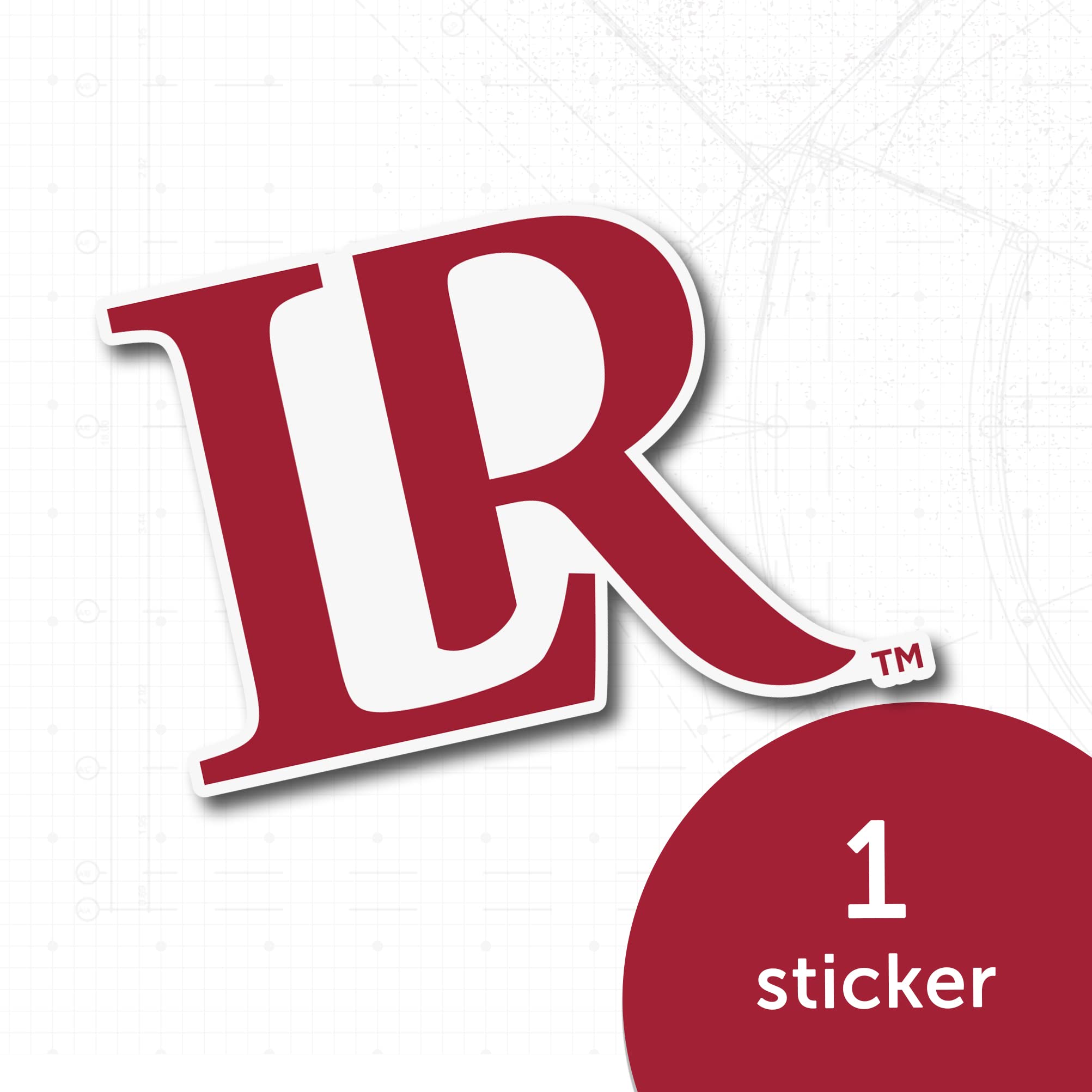 Lenoir-Rhyne University NCAA Sticker Sheet - 8 Officially Licensed Vinyl Decals For Laptop, Car, Water Bottle - View #5