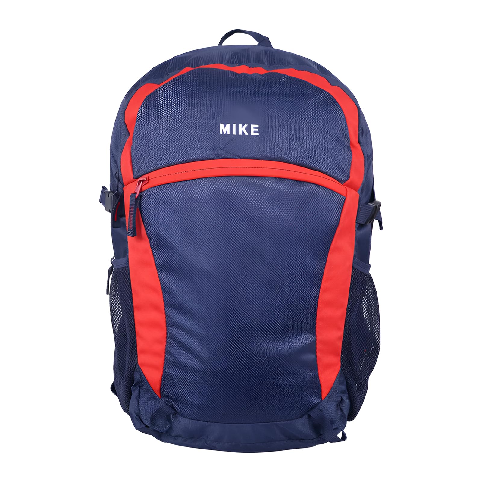 Mike Urban Trek Backpack, Navy Blue, Dobby, 37L, with Rain Cover, Laptop Compatible, Waist Belt, Multi-Pocket-image-27