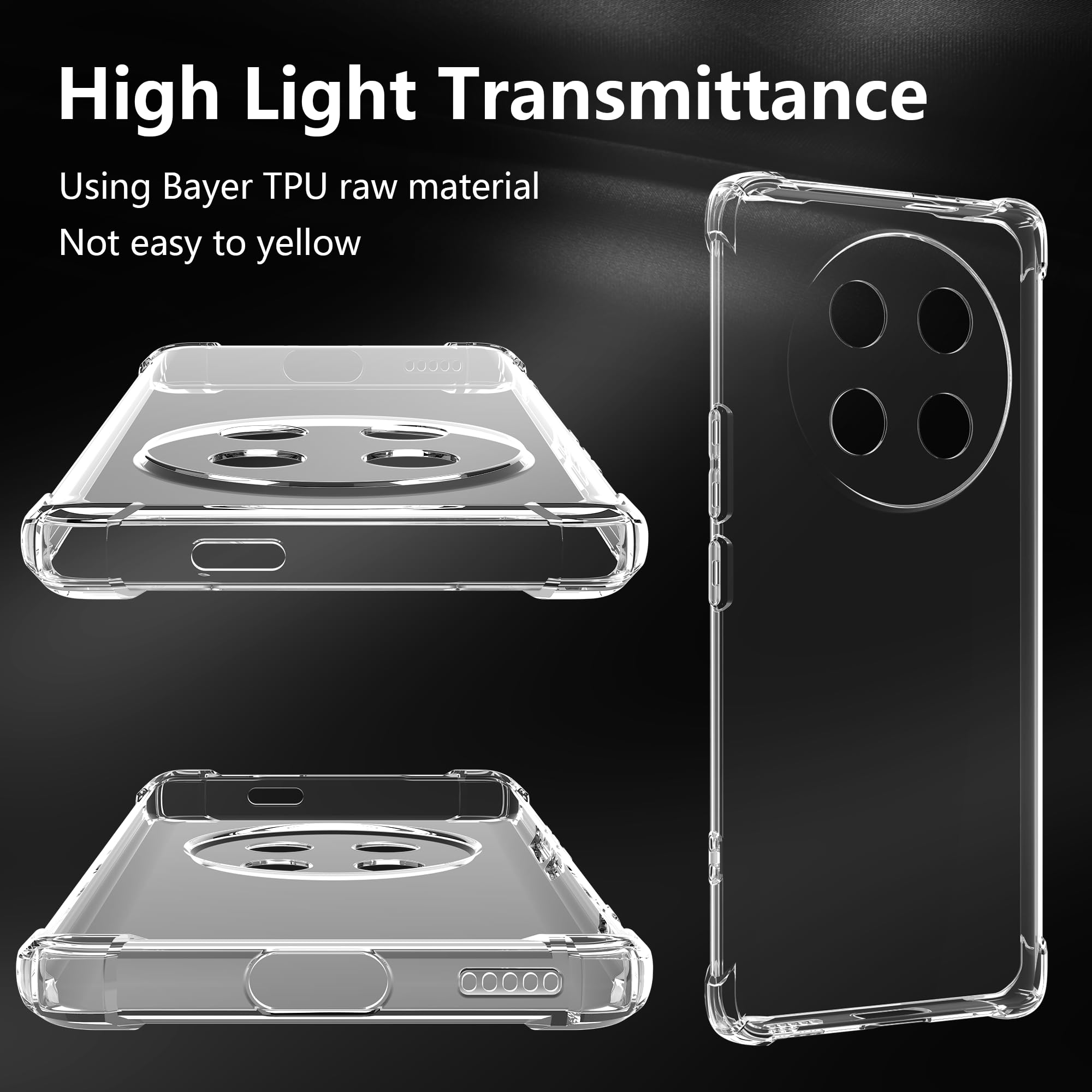 Custodia Morbida Silicone TPU Opaca Per Honor Magic 7 Lite | Protezione Antiurto - Foto 2