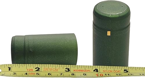 Miniatura 8 de Home Brew Ohio Cápsulas retráctiles de PVC verde sólido metálico 30 unidades