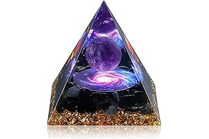 Hopeseed Pyramid for Positive Energy, Orgonite Healing Crystals