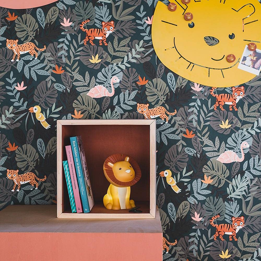 Veilleuse Hakuna rechargeable Lion - Marron - Atelier Pierre