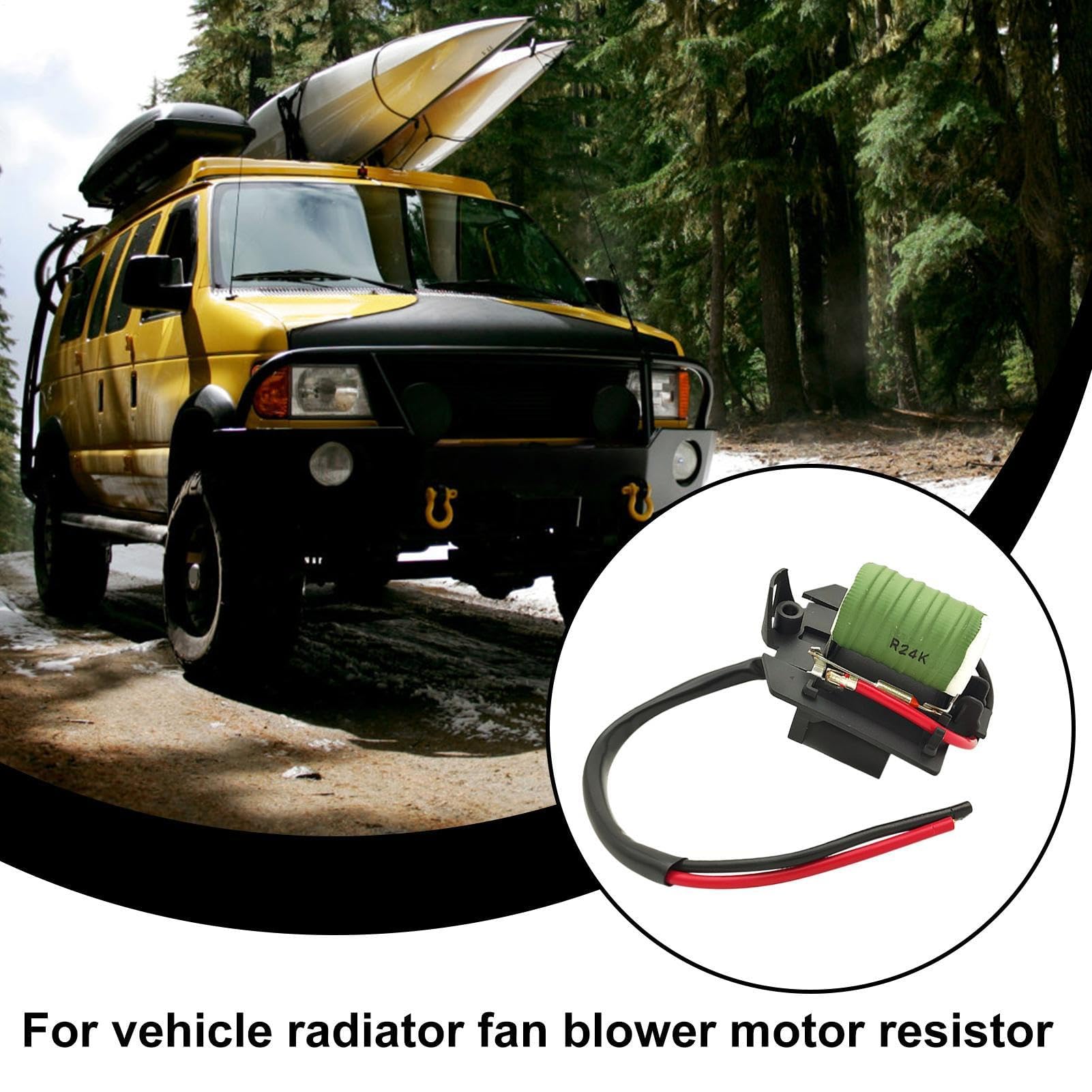 Resistenza del Motore del Ventilatore del radiatore dell'auto – Protezione Efficace Contro Il surriscaldamento del Sistema di Raffreddamento del Veicolo, per Professionisti e Principianti