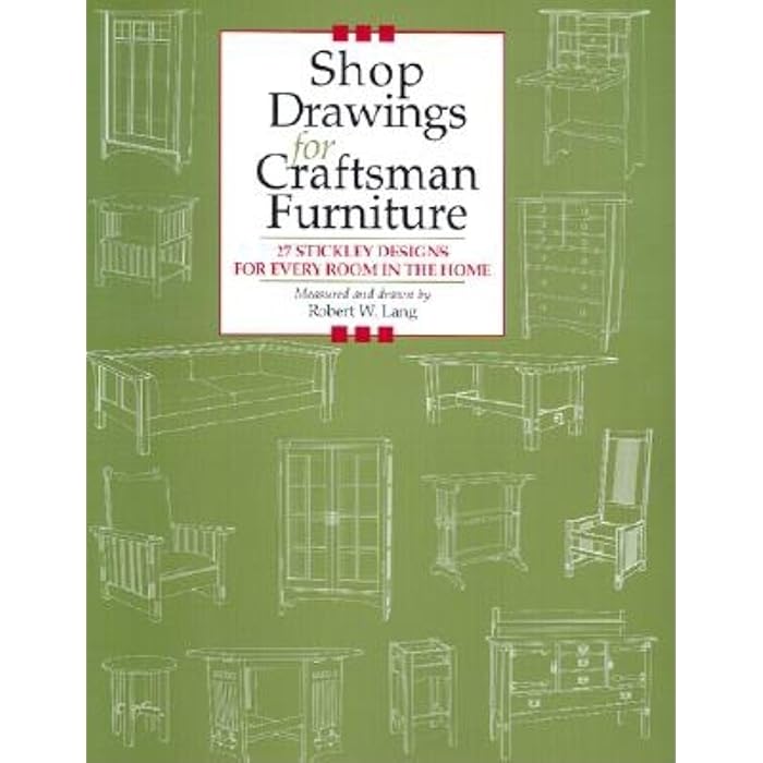 Buy Shop Drawings for Craftsman Furniture 27 Stickley Designs for