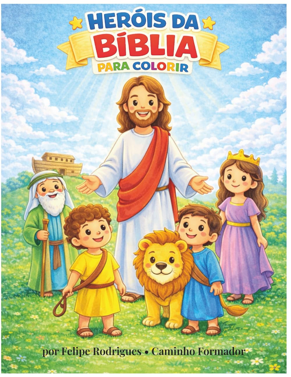 HERÓIS DA BÍBLIA PARA COLORIR