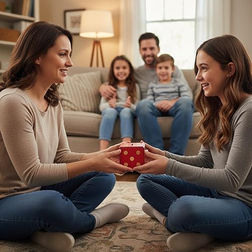 Miniatura 2 de Winshare Puzzles and Games Caja de rompecabezas Enigma Dice Cube  Soporte para dinero y regalo en un candado de madera para trucos mágicos con