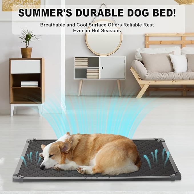 Colchoneta para Perro Pequeño 74x46 cm Resistente a Mordidas miniatura 6