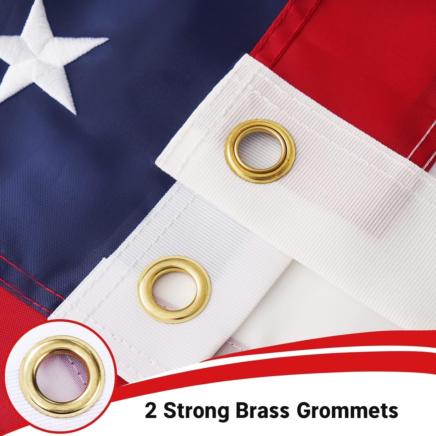 1776-2026 250th Anniversary USA Flag 3x5 ft, Embroidered American Betsy Ross Flags for Outside, Heavy Duty 13 Stars 250 Year 13 Colonies US Flag with 2 Brass Grommets