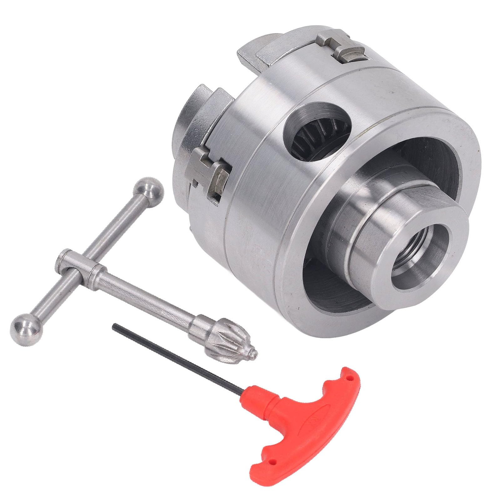 Amazon | 2.75 インチ 4 ジョー旋盤チャック、1INx8TPI スレッド