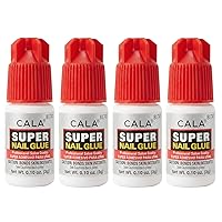 Vista 9 de CALA Super pegamento de uñas – Adhesivo profesional de secado rápido para uñas postizas, puntas y accesorios de arte – Calidad de salón fuerte