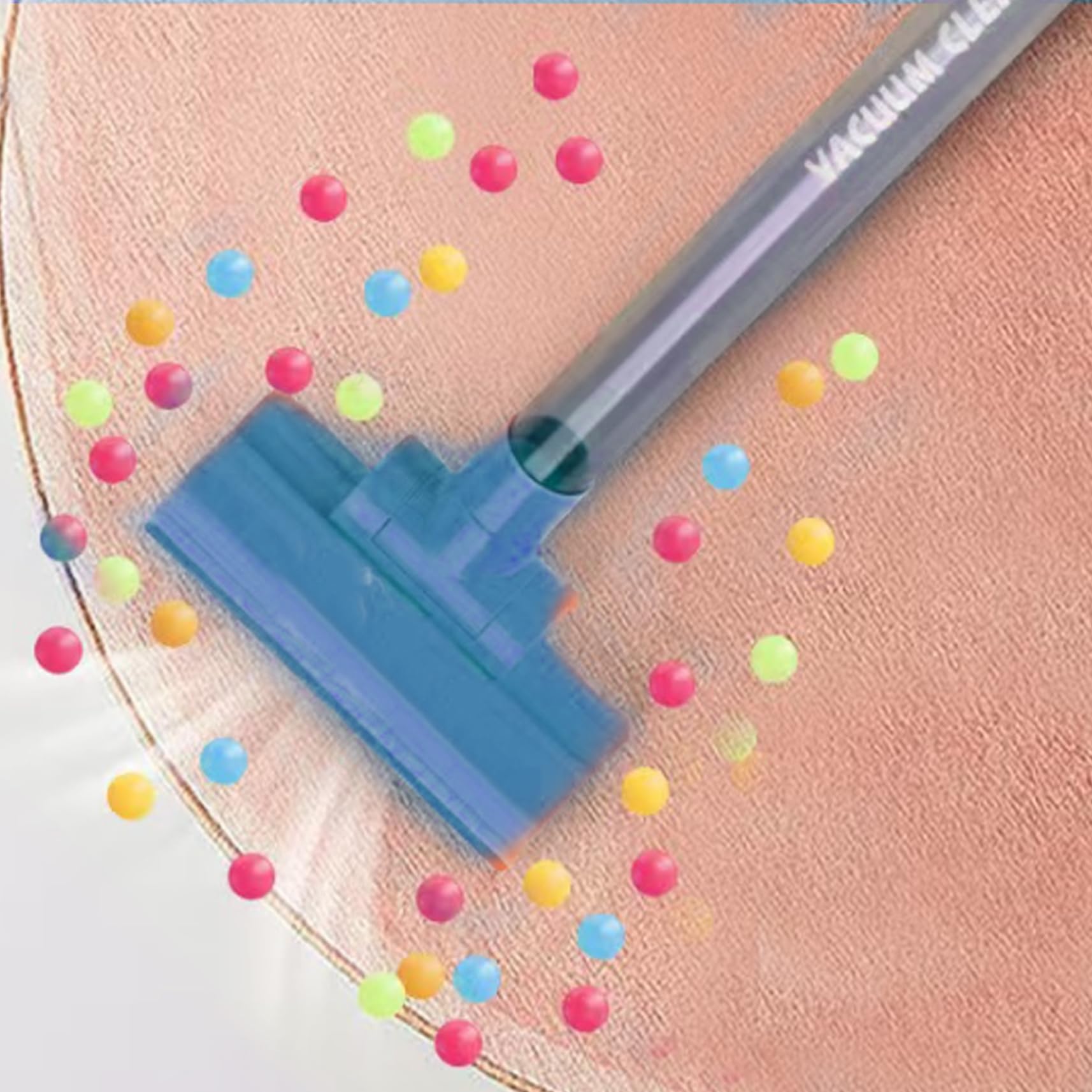 Aspirapolvere per Bambini Che Funziona Davvero, aspirapolvere Giocattolo Sicuro e Realistico, Staccabile, con Effetti sonori e aspirazione funzionante, Set di Pulizia interattivo per Bambini dai