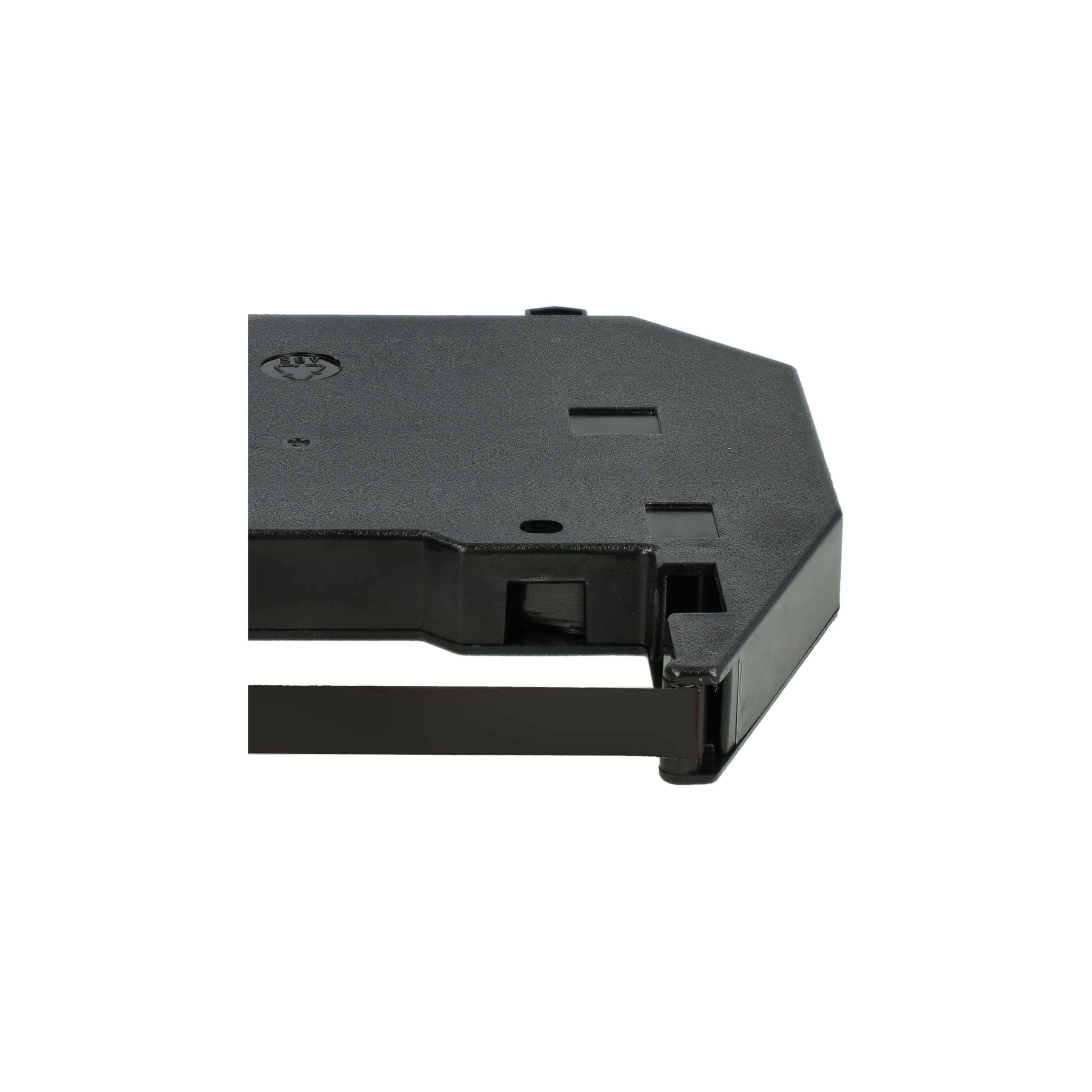 vhbw 10x Cinta de color de escritura compatible con Nakajima AX230, AX 240, AX 225, AX 220 impresora de matriz o de tickets - banda de carbono negro