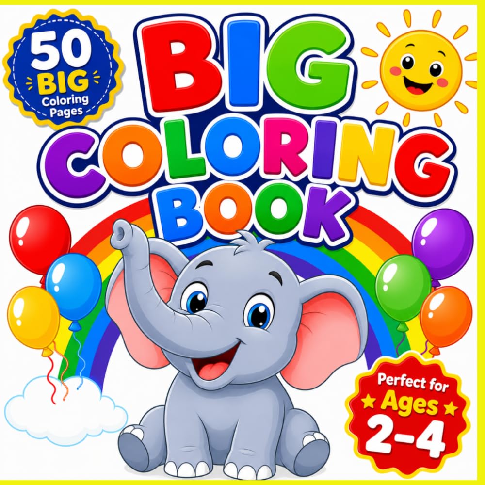 Big Colouring Book: My First Big World of Wonder