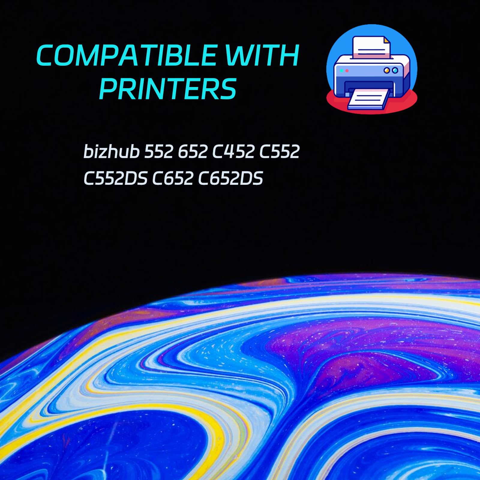 4PCS Developer Unit For Xerox V80 V180 95%