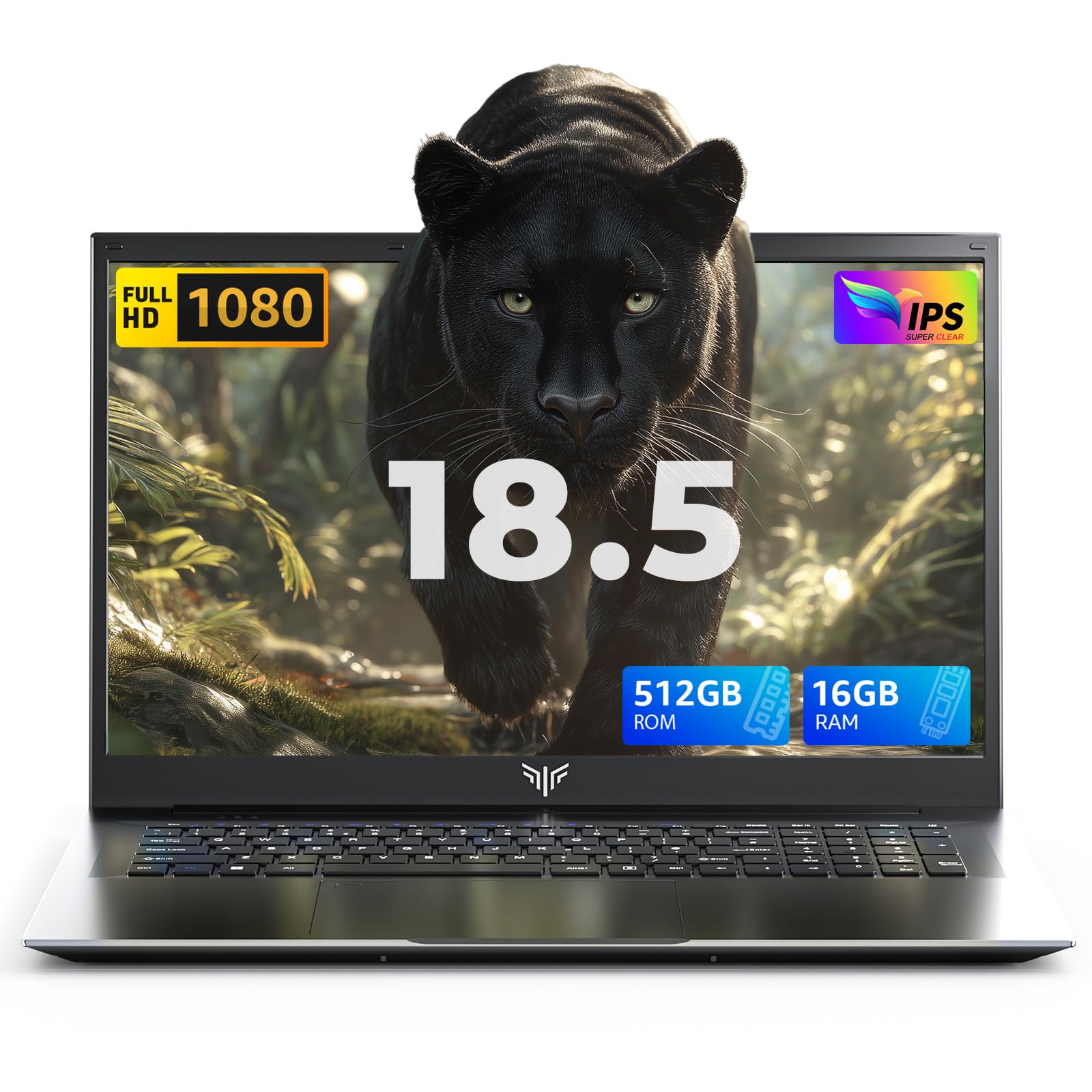 ACEMAGIC AX18 18,5-Zoll-FHD-Laptop, N150-Prozessor mit bis zu 3,6 GHz, 16 GB RAM, 512 GB SSD, Full-HD-Display, unterstützt WLAN 5, Bluetooth 5.0, 3 × USB 3.2, langlebiger 8000-mAh-Akku