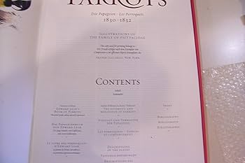 The Parrots, Die Papageien - Les Perroquets: The Complete Plates