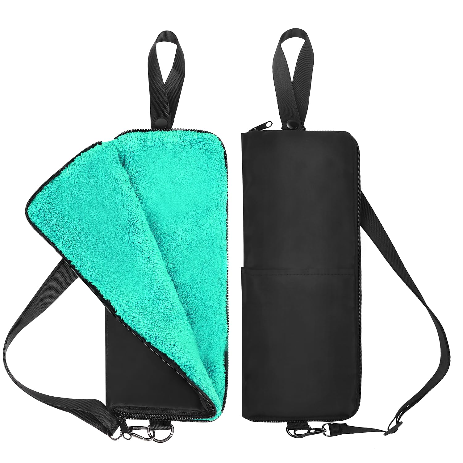 Amazon｜2個セット ポケット 肩掛け紐 付き 超吸水 2重構造