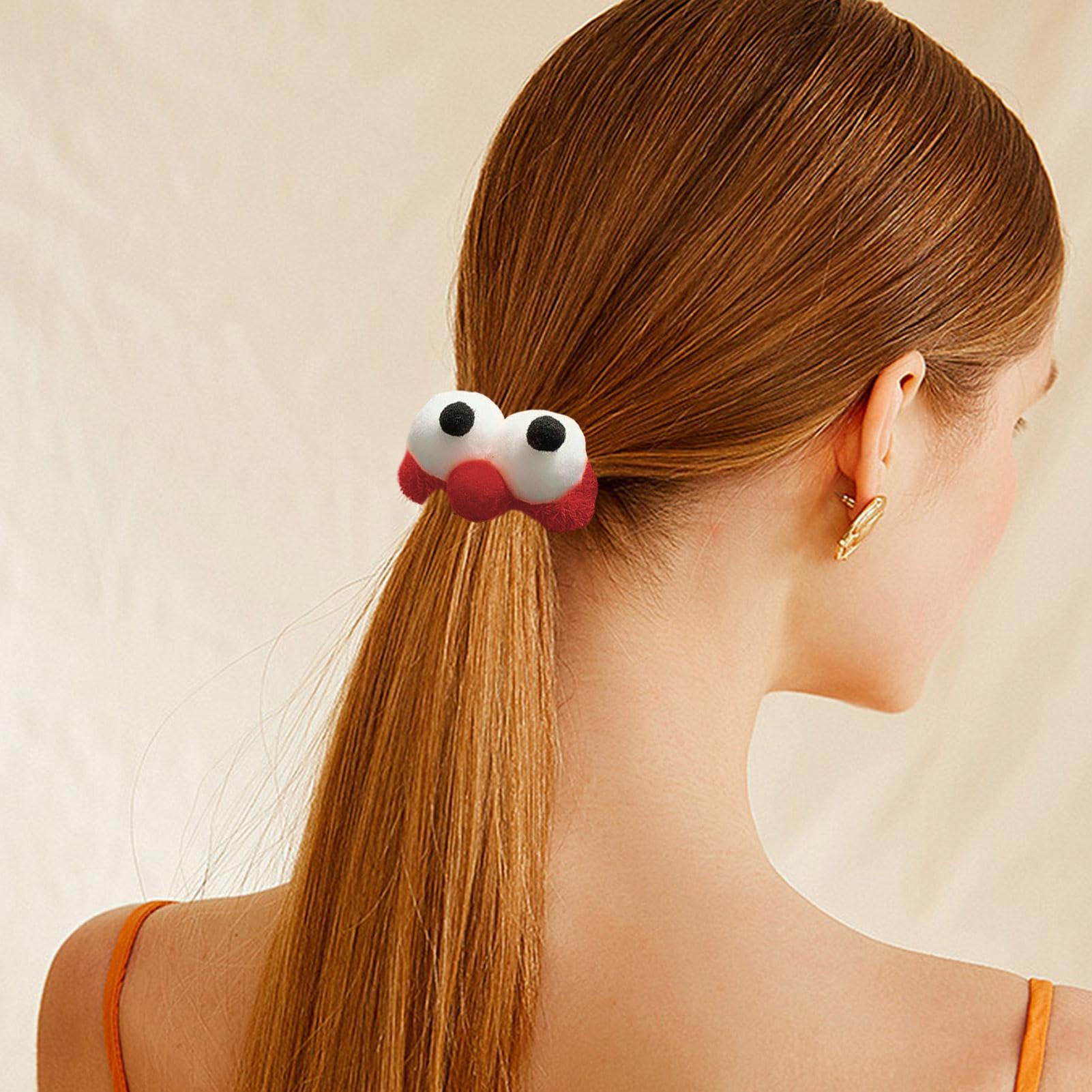 Amazon | 面白いヘアゴム、面白いヘアクリップ | ヘアシュシュ  