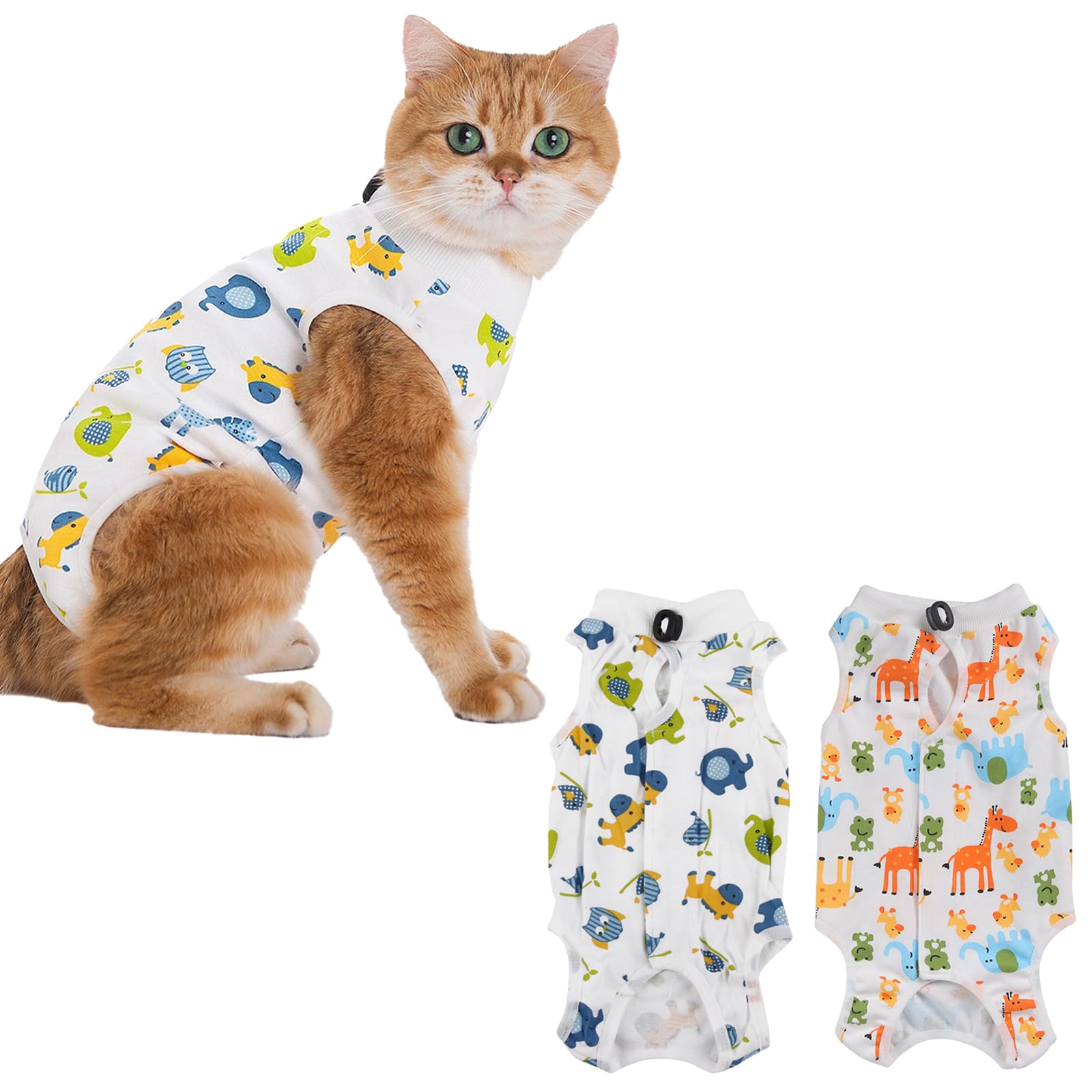 Cat Recovery Suit 2 Pack, Cat Vest after Surgery Female