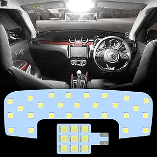 スズキスイフト スイフトスポーツ LED ルームランプ ZC/ZD13S/43S/53S/83S ZC33S用 LED 室内灯 6000k ホワイト 白 専用設計 スイフト専用 スイフトスポーツ カスタムパーツ LED内装パーツ 取付簡単 工具付き 一年保証 (スズキスイフト ルームランプセット)