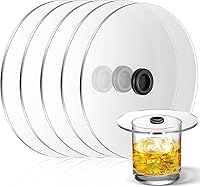 Vista 1 de 6 fundas para tazas de pistola de ahumar, tapas de infusor, fundas de bebidas de cóctel, accesorios para pistolas de fumar para copas de vino