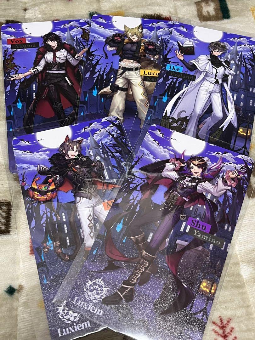 Amazon.co.jp: にじさんen Luxiem setハロウィン 台湾限定 ホログラム 