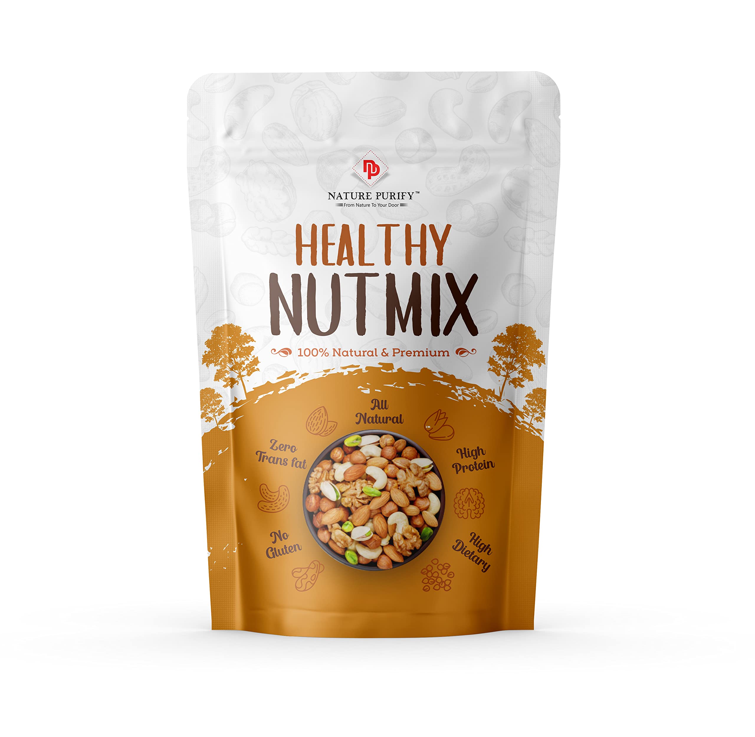 Nature Purify 100% Natural and Premium Healthy Mix Dry Fruits and Nuts | Healthy for Every Occasion Fresh and Healthy Dry Fruits (100 gm) (B0BZQ27K8J) Amazon Price History, Amazon Price Tracker