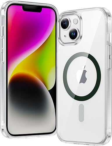 Miniatura 38 de FNTCASE para iPhone Air Case Clear: Fundas magnéticas para teléfono con protector de pantalla a prueba de caídas, compatibles con Magsafe, delgadas