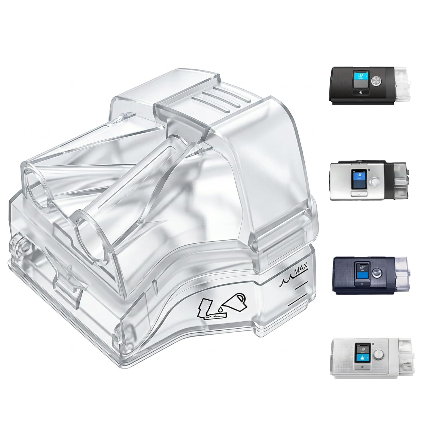 Replacement Water Chamber(Water Tanks) for resmeds10, with a Capacity of 380ml, can be Cleaned Repeatedly