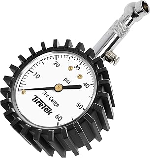 Sponsored Ad - Tire Pressure Gauge 0-60 PSI - Tire Gauge for Car, SUV, Truck & Motorcycle - Heavy Duty Air Pressure Gauge ...