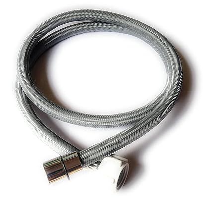 Prem's Heavy Duty Hose Pipe Connector for high pressure/Hand Shower, Health Faucet Tube/Geyser/Flexible Shower Hose/Stainless Steel wired/DIY Shower tube Connection pipe