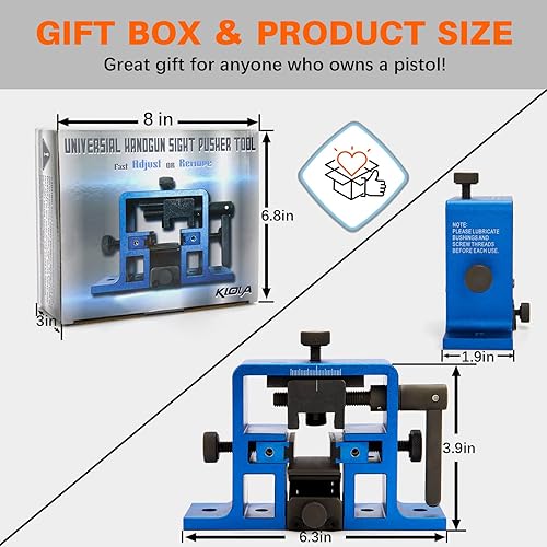 Miniatura 5 de Herramienta universal de empujador de vista de pistola mejorada con instalación gratuita de herramienta de visión frontal Azul,Versión