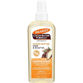 Palmers Cocoa Butter & Biotin Length Retention Hair and Scalp Oil 5.1 Oz