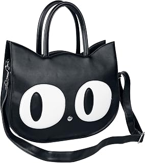 Lizzy The Big Eyed Cat Bag (Black)