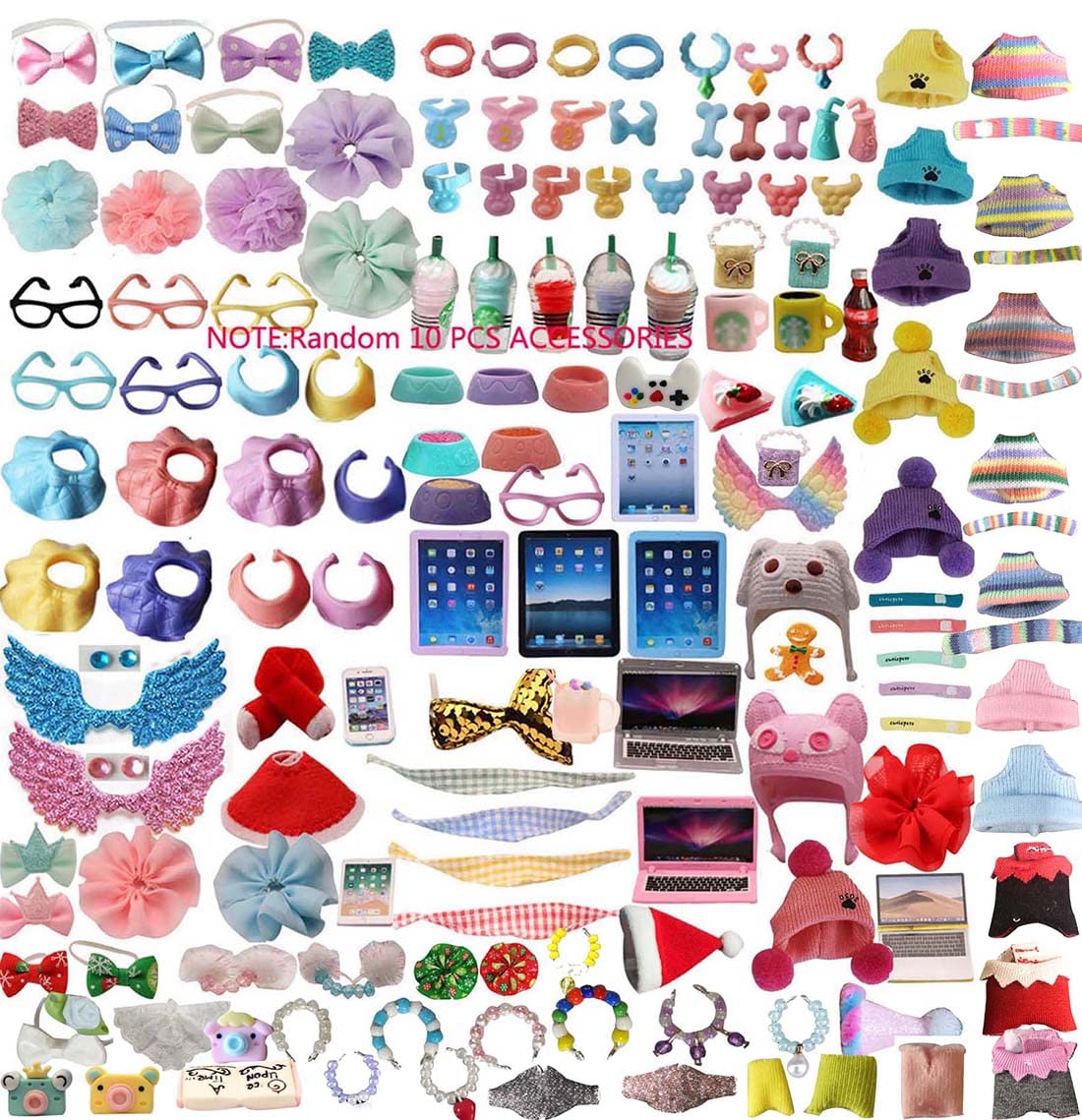 jwrac Accessories Lot (Random 10 Pieces)