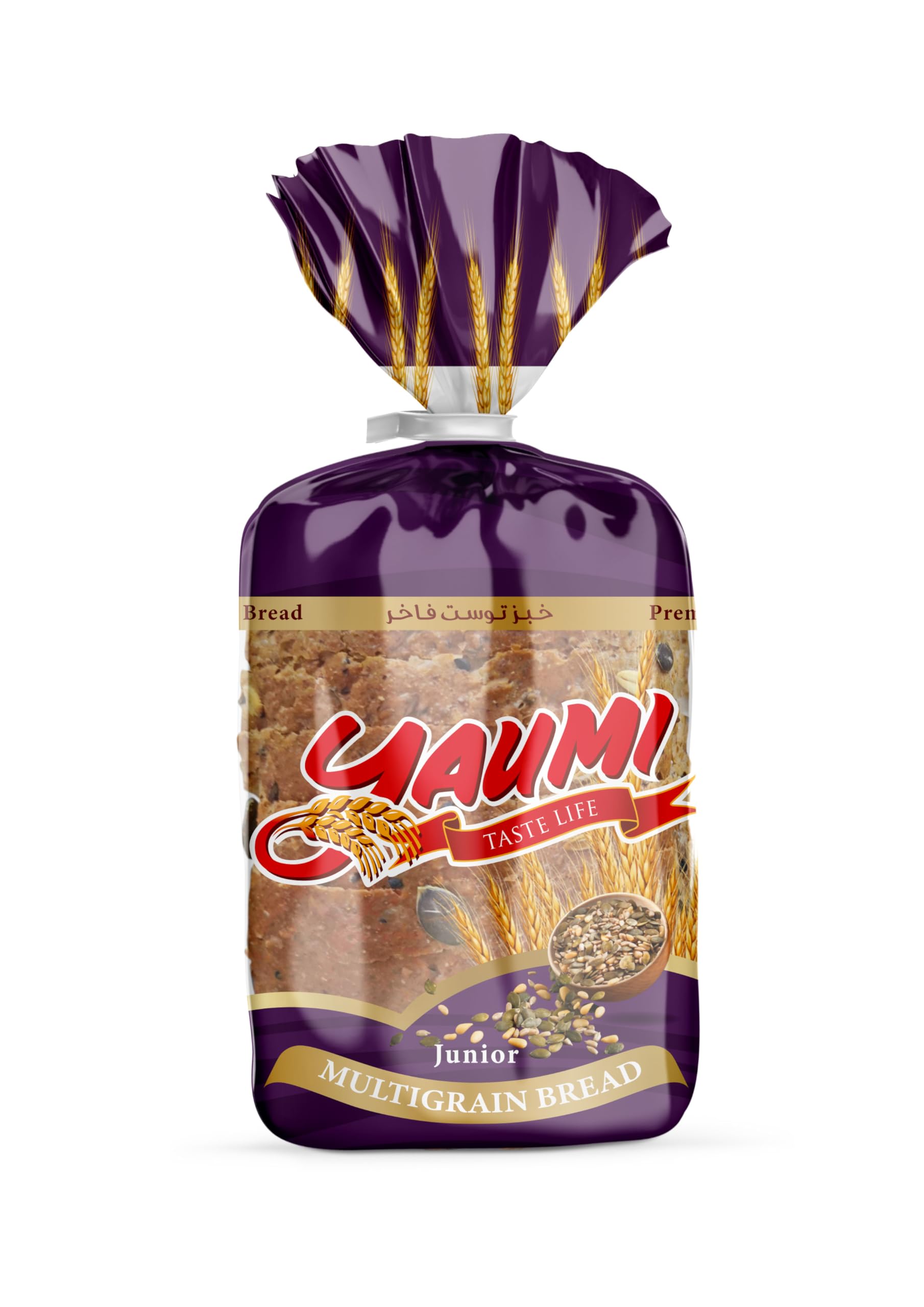 Yaumi Sliced Multigrain Bread, 300 g