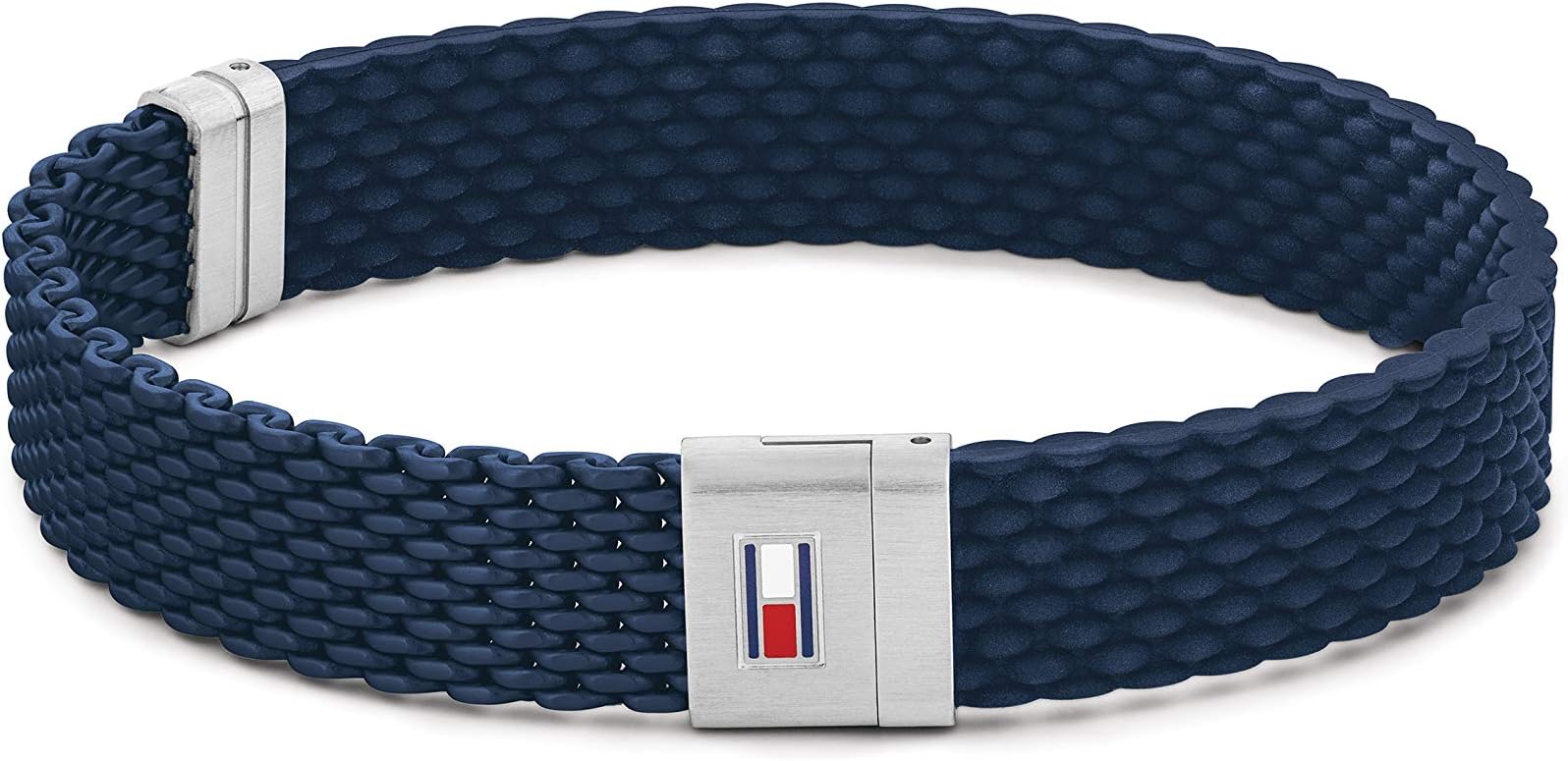 Tommy Hilfiger Jewelry men's Silicone Bracelet In Black Or Blue