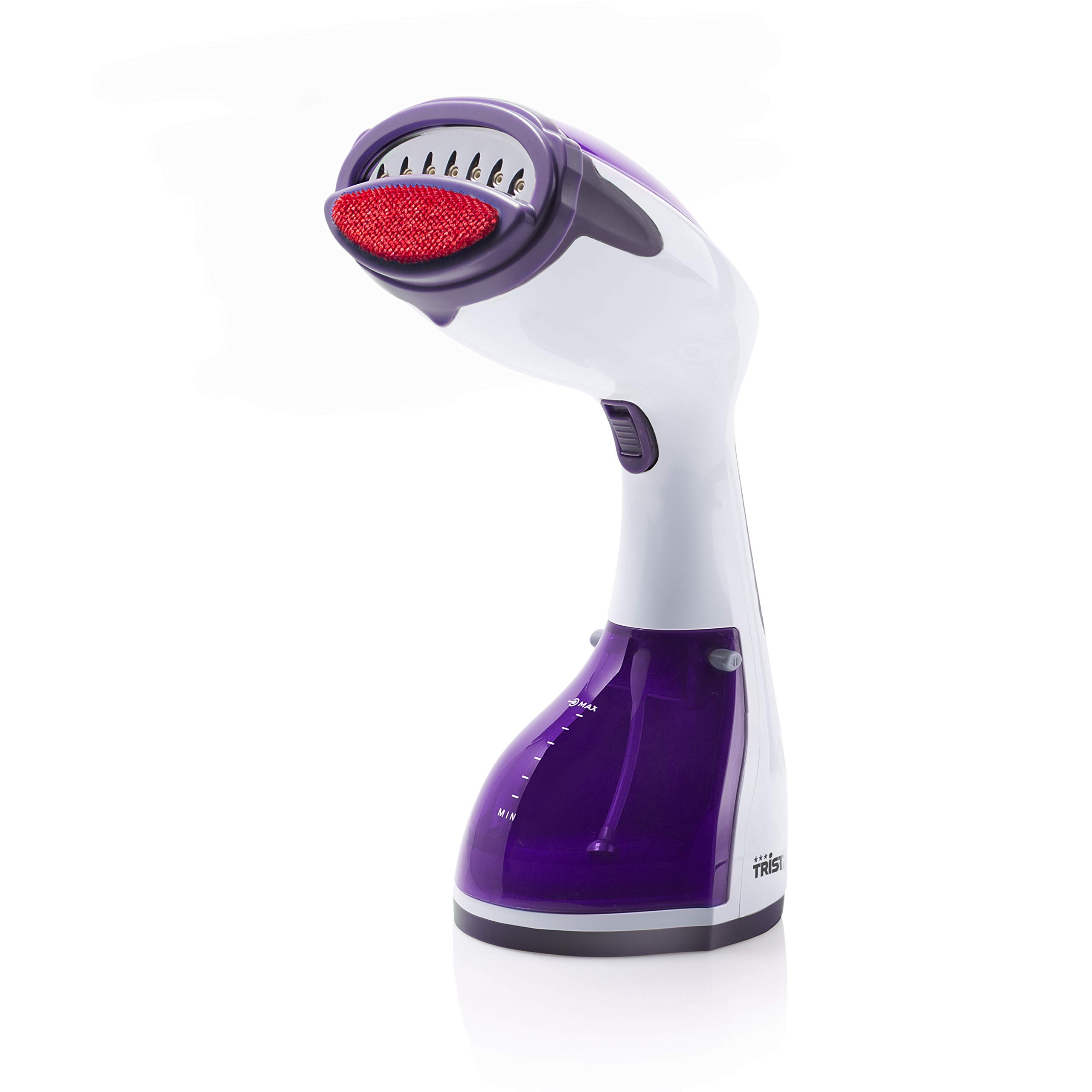 Tristar ST-8916 - Défroisseur à main - Débit de vapeur continue 20 g/min - Pour tous types de tissus - 260 ml - Fonction pause - Verre à bec verseur inclus