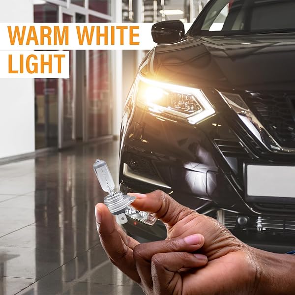 Xtremeauto H7 Headlight Bulb - X2 H7 477 Car Headlight Bulb, 12V 55W Headlight Bulbs Light Bulbs, Dipped Headlamp Halogen Bulb PX26D Base Headlight Bulbs (Original) - 2