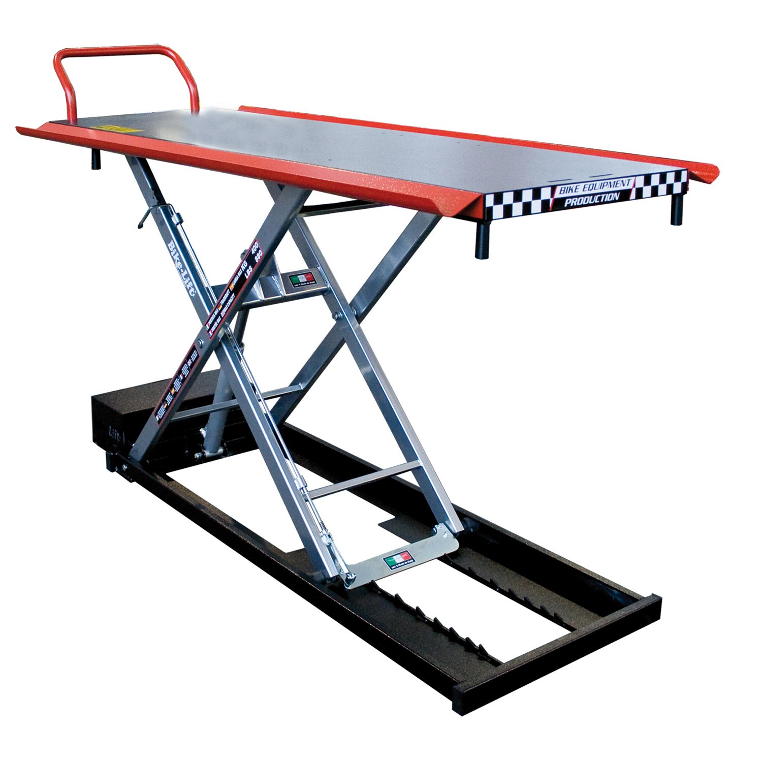 Racing 400 Motorcycle Lift Workshop with Electro-Hydraulic Pump